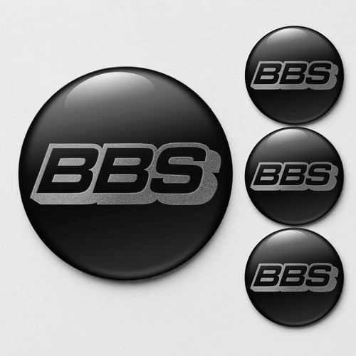 Bbs nabendeckel aufkleber - bbs, 3d