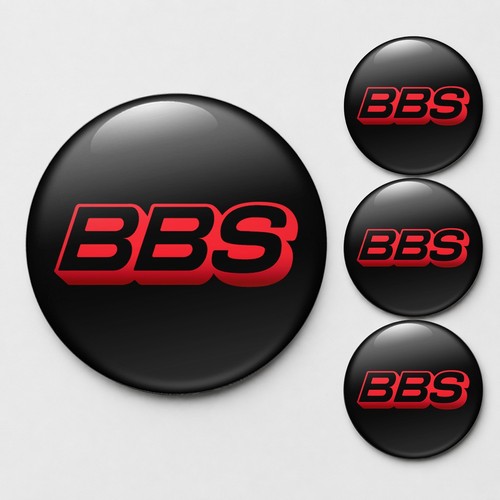 Bbs nabendeckel aufkleber - nabendeckel, 3d